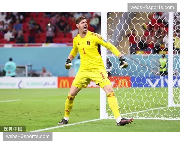 库尔图瓦评分7.57分进入前十 比利时门将展现顶级扑救水准